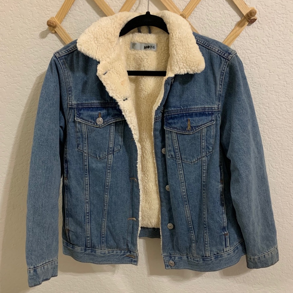 Top shop Moto Jean Jacket
